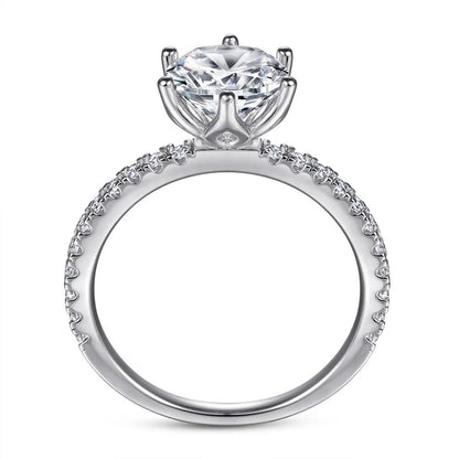 2 Carat Moissanite Ring