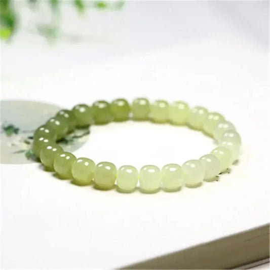 Natural Hand-carved Jade Bracelet