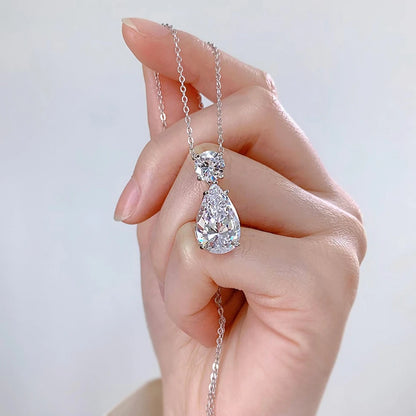 Moissanite Pendant Necklace