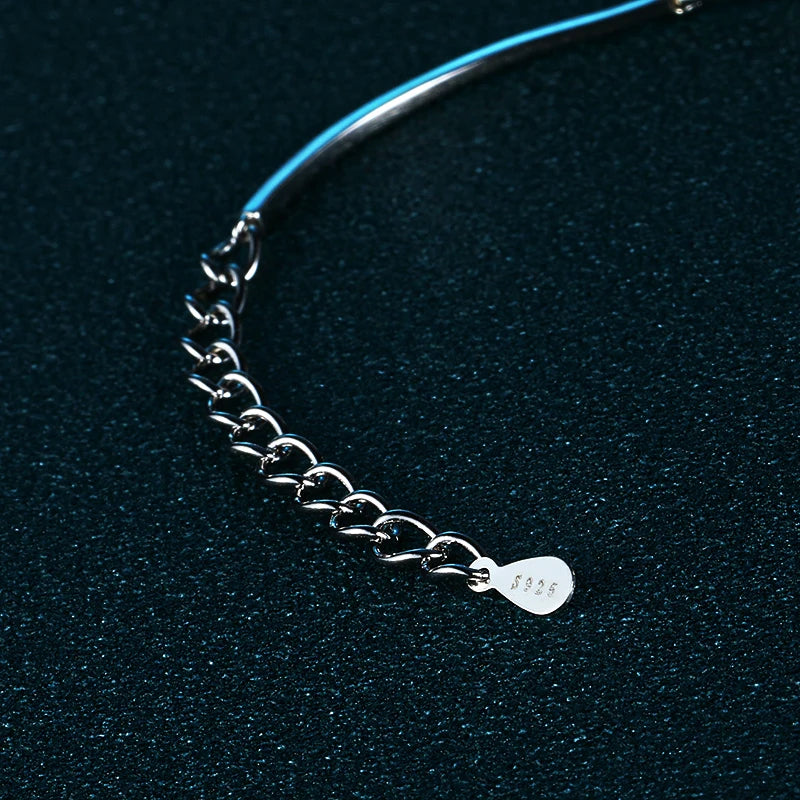 Moissanite Bracelets D Color Total 2.7 Carat For Women High Quality 925 Sterling Silver Girls Luxury Quality Jewelry Gift