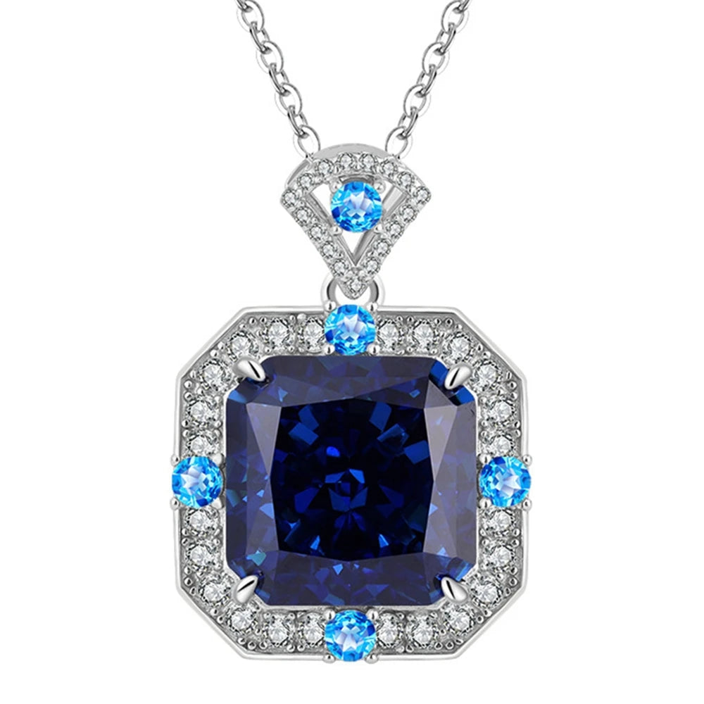 Pendant Necklace Moissanite