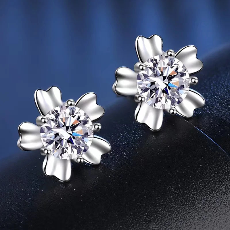 0.5ct Moissanite Stud Earrings