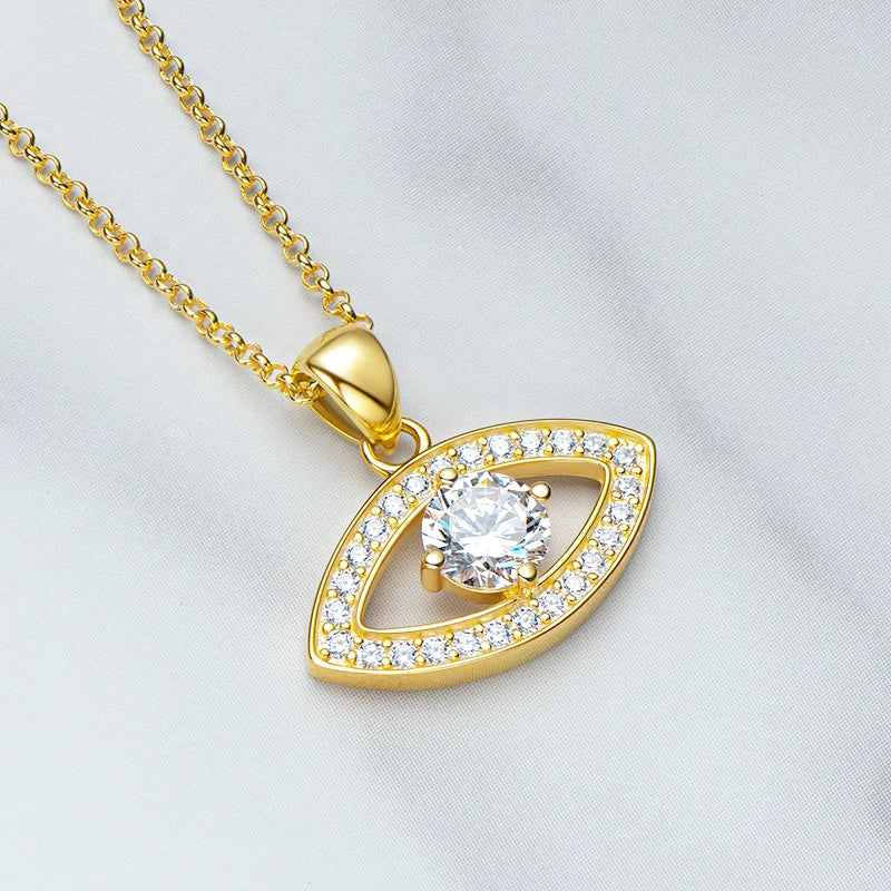 Pendant Necklace1.0ct Moissanite