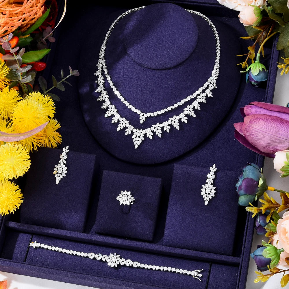 Dubai Wedding Banquet Trendy Jewelry Set