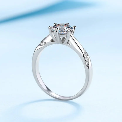 PT950 Platinum Luxury Ring Moissanite Diamond