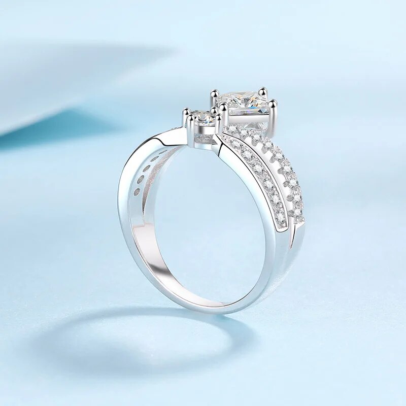 1.3 Carat Moissanite Cocktail Ring