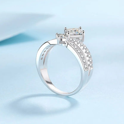 1.3 Carat Moissanite Cocktail Ring