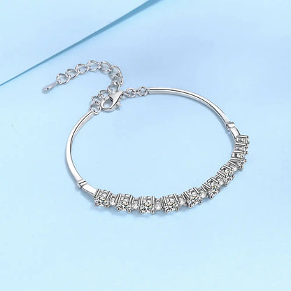 2.7cttw Full Moissanite Bracelet For Women