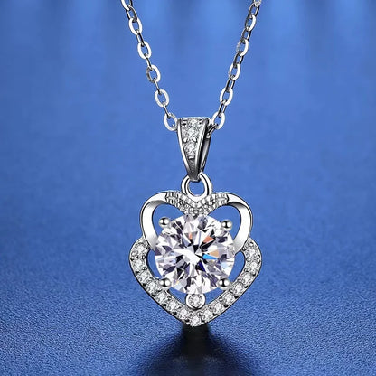 1ct Moissanite Necklace