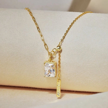 Moissanite Classic Pendant Necklace