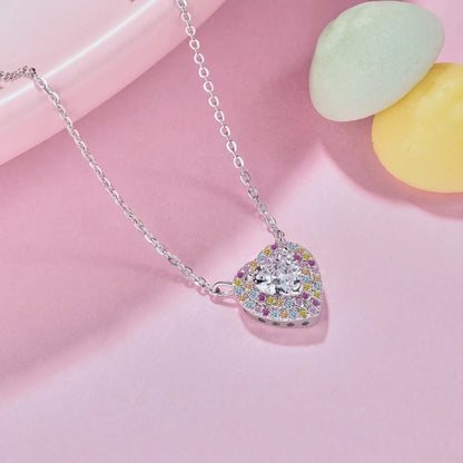 Moissanite Cocktail Necklace