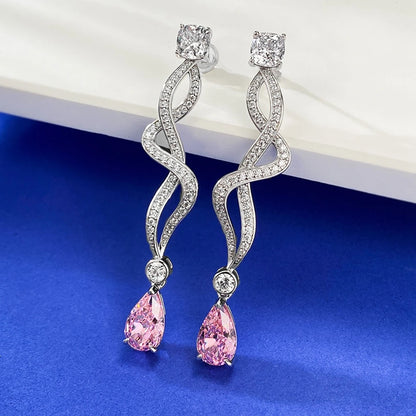 Drop Earrings Moissanite