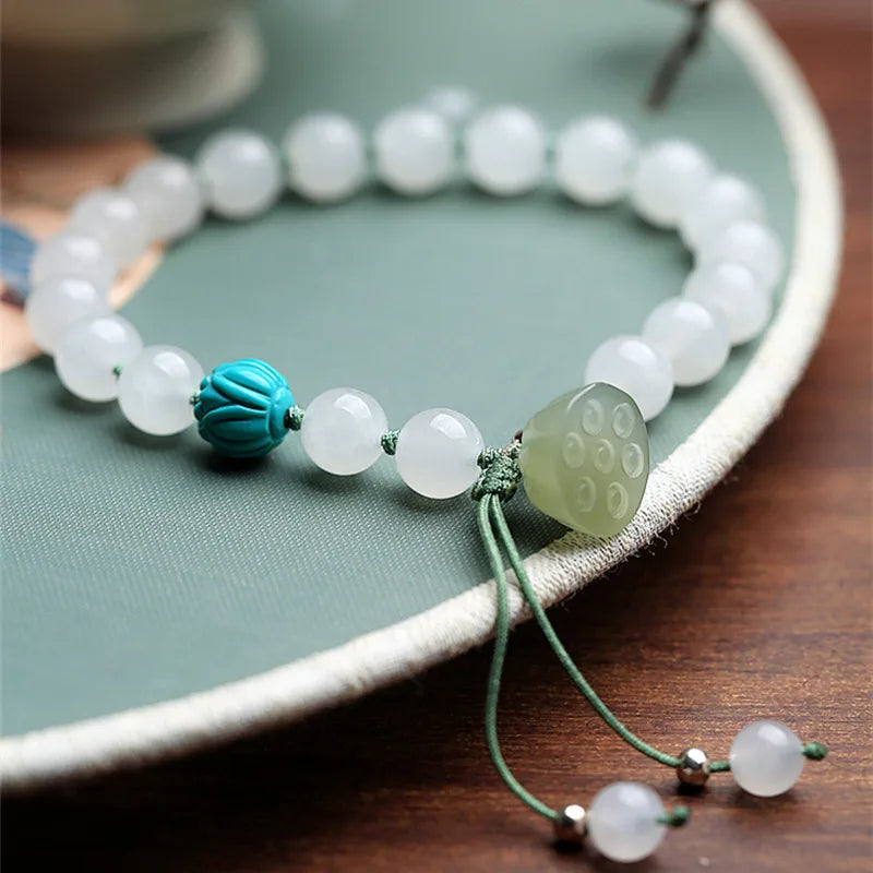 Natural Hetian Jade Bracelet