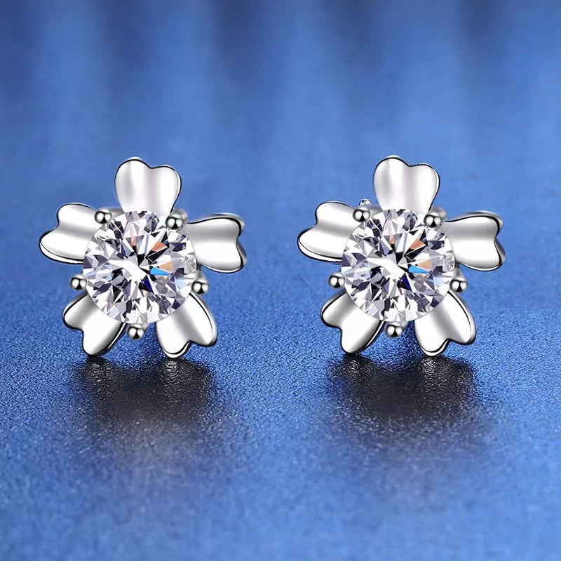 0.5ct Moissanite Stud Earrings