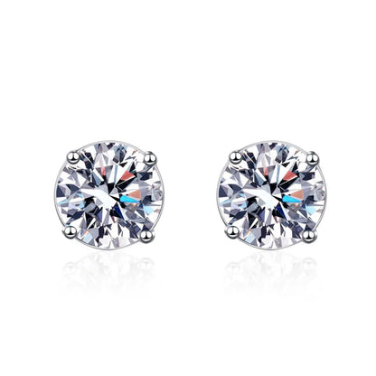 Moissanite Stud Earrings