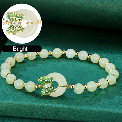 Hotan Jade Hand String Clear Water Bangles Natural