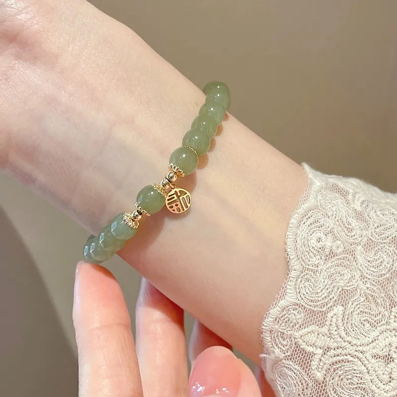 Natural Hetian Jade Bracelet Bangles