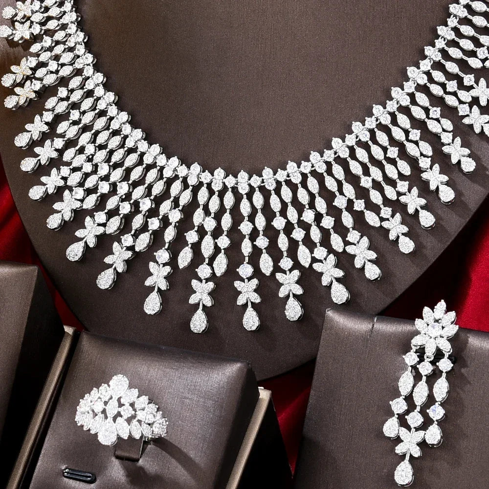 Jewelry Set for Women Lady Bridal Wedding Party