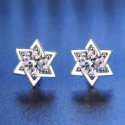 0.5ct Moissanite Stud Earrings