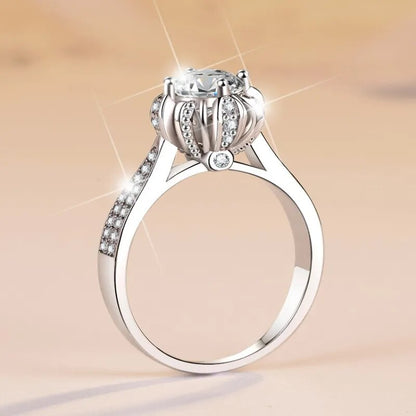 1 Carat Moissanite Diamond Wedding Jewelry