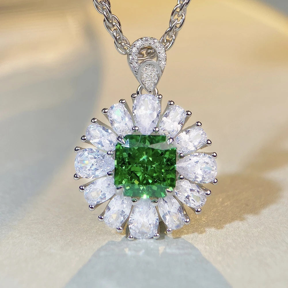 Pendant Necklace Moissanite