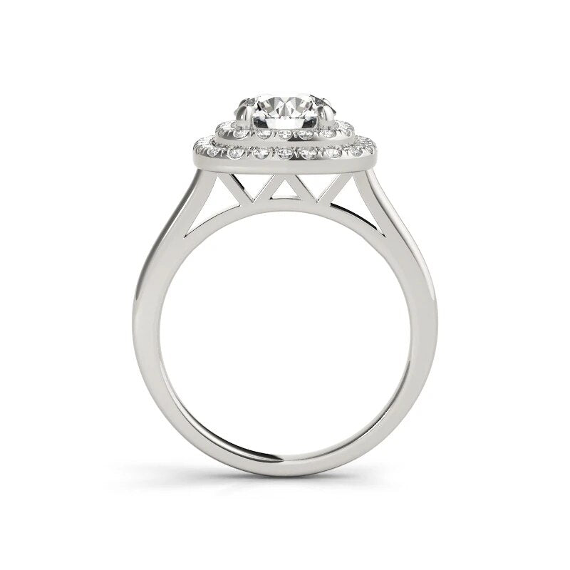 1 Carat Moissanite Rings Sets