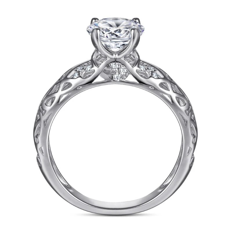 1.2 Carat Moissanite Engagement Ring