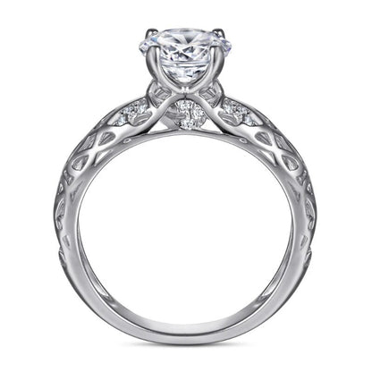 1.2 Carat Moissanite Engagement Ring