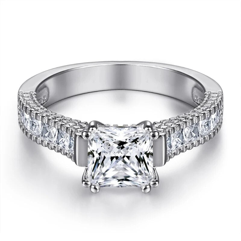 1.2 Carat Moissanite Wedding Ring Sets