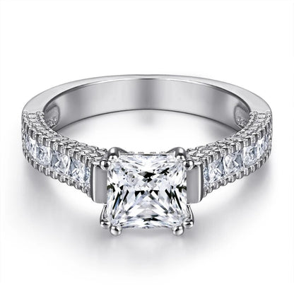 1.2 Carat Moissanite Wedding Ring Sets