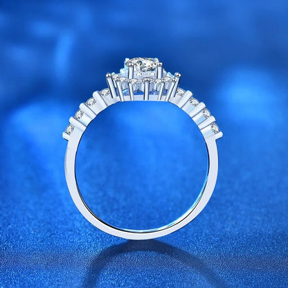 0.5 Carat Moissanite Ring