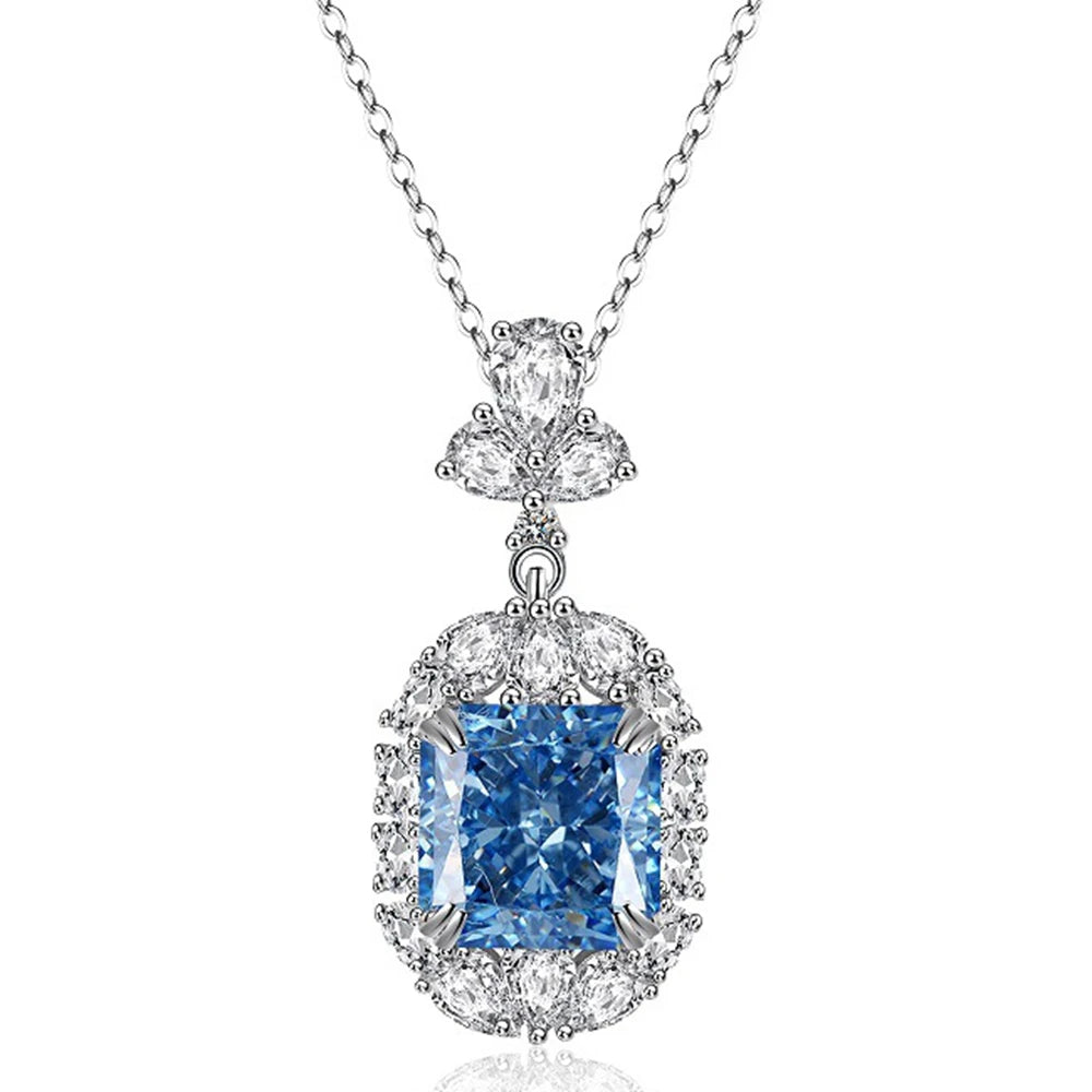 Pendant Necklace Moissanite