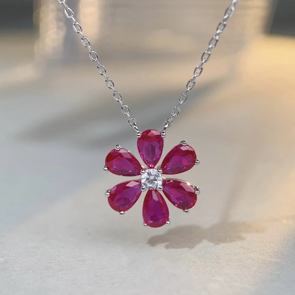 Pendant Necklace Moissanite