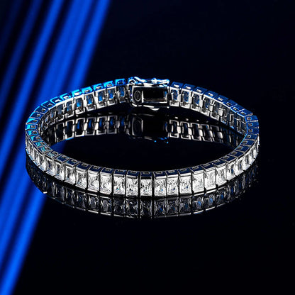 Full Moissanite Tennis Bracelet For Women