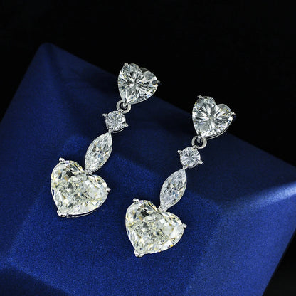 Drop Earrings Moissanite