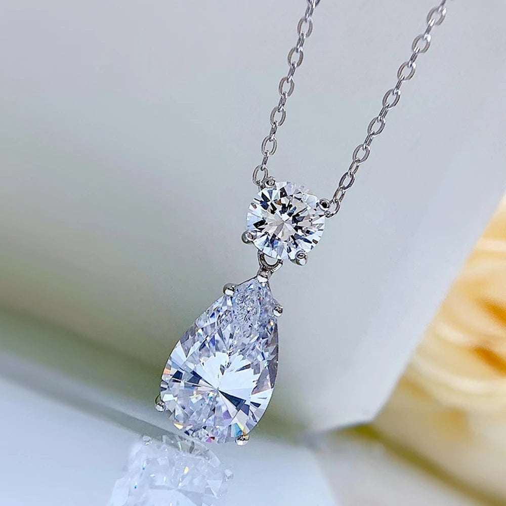 Moissanite Pendant Necklace