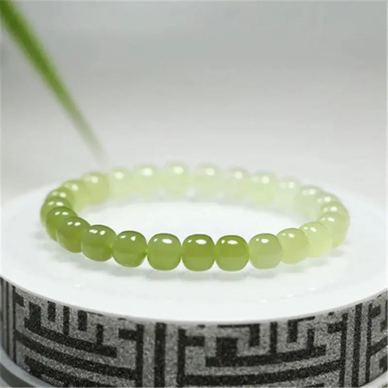 Natural Hand-carved Jade Bracelet
