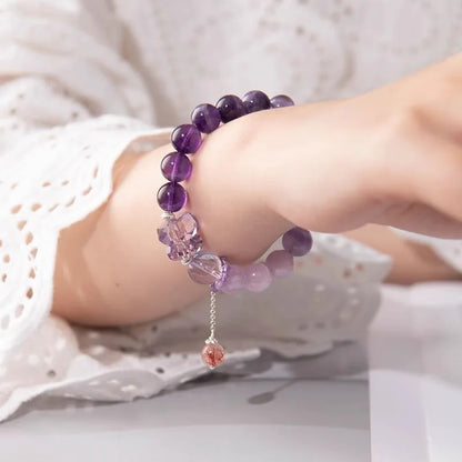 Purple Amethyst Bracelet