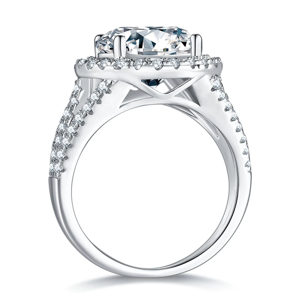 Moissanite Diamond Cocktail Ring