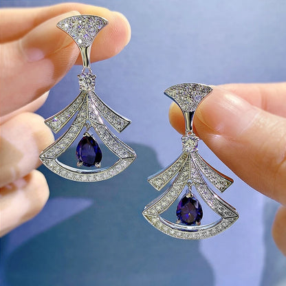 Moissanite Luxury Drop Earrings