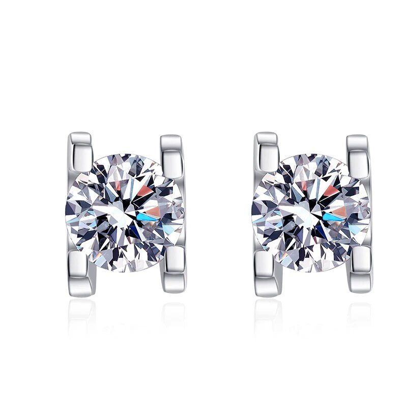 Moissanite Stud Earrings