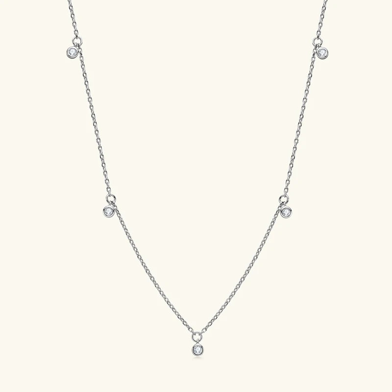 Moissanite Necklace for Women