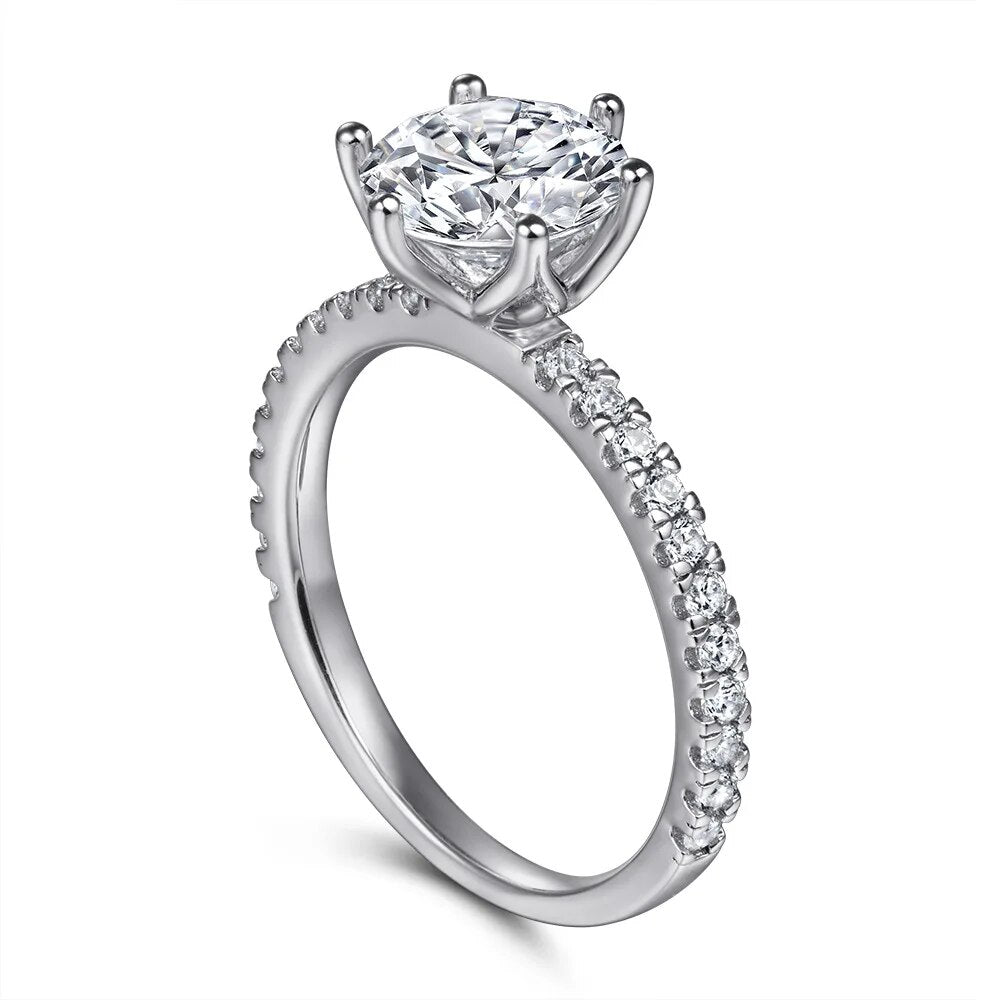 2 Carat Moissanite Ring