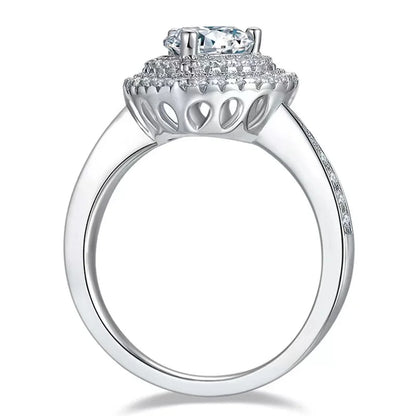 1ct Moissanite Engagement Rings