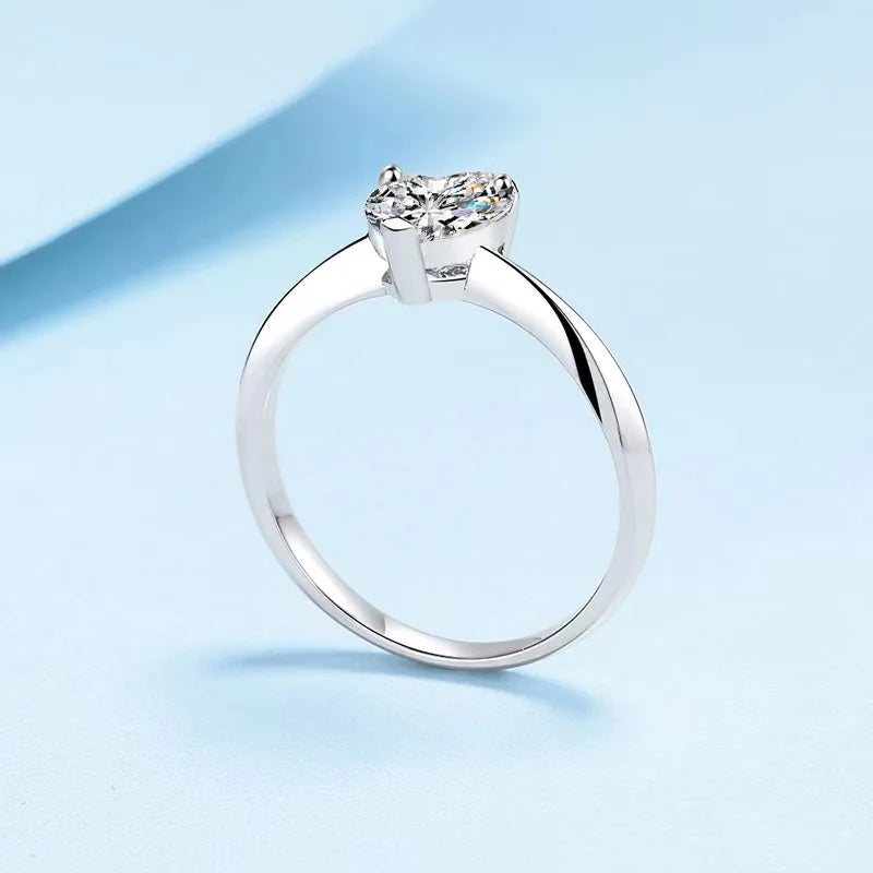 1ct Moissanite Engagement Rings