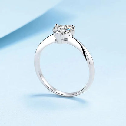 1ct Moissanite Engagement Rings