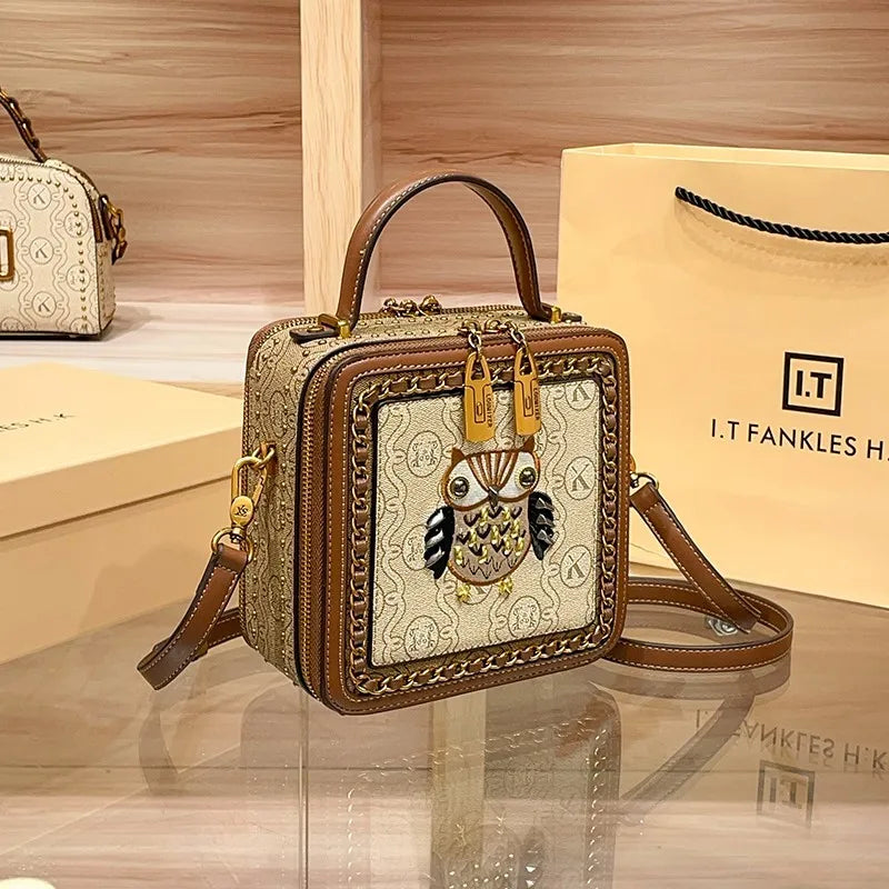 Fashionable and simple designer handbag crossbody