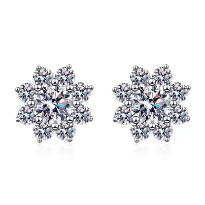 0.5ct Moissanite Stud Diamond Earrings