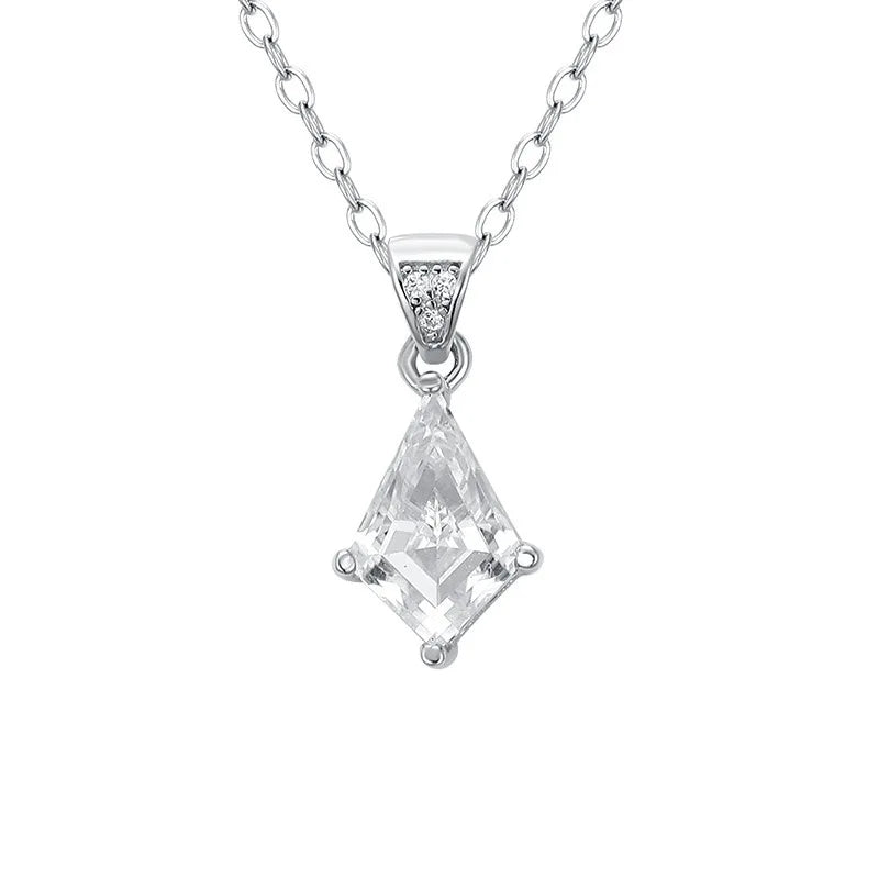 2ct Moissanite Pendant Necklace