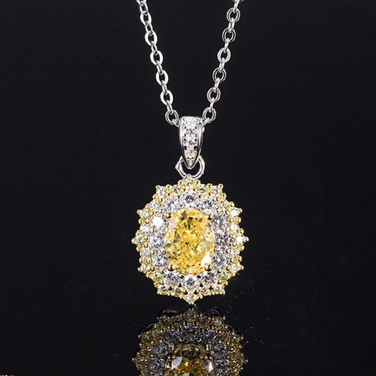 Pendant Necklace Moissanite